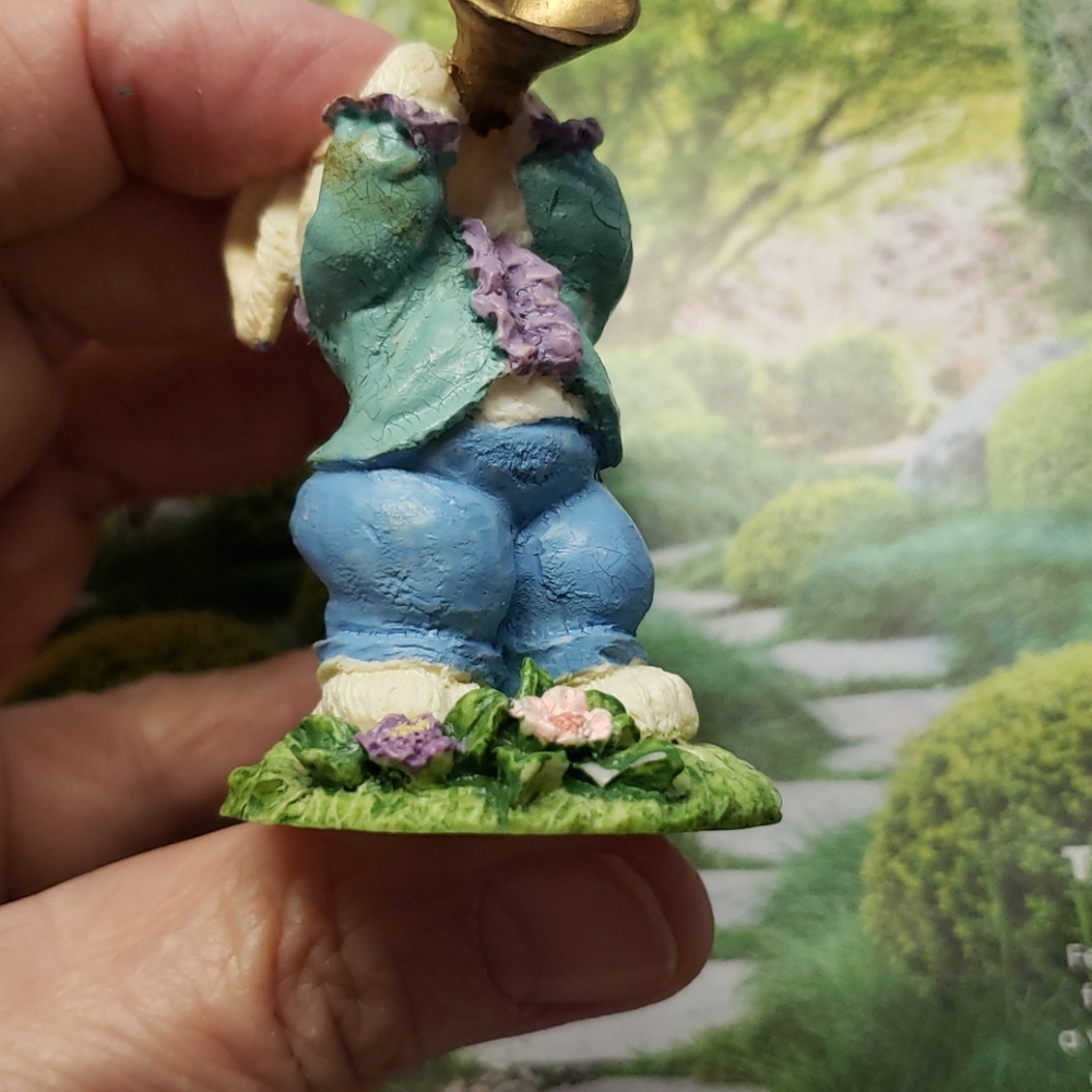 Two (2) 3D Most adorable Enesco bunnies - Picture 11 of 12